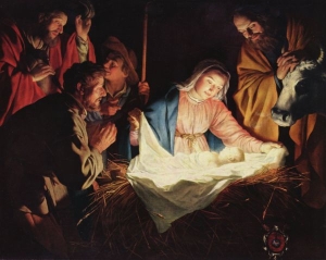 Anbetung der Hirten Gerard van Honthorst, Anbetung der Hirten