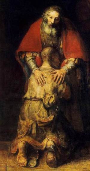 Der barmherzige Vater Rembrandt, Der barmherzige Vater