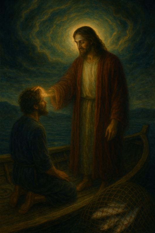 Da sagte Jesus zu Simon: Fürchte dich nicht! Da sagte Jesus zu Simon: Fürchte dich nicht!