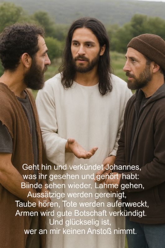 Glückselig, wer an Jesus nicht unsicher wird