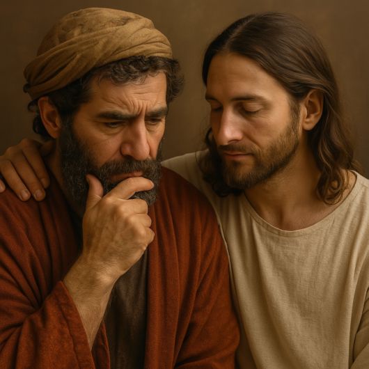Judas - ein inniger Jesusfreund - denkt nach