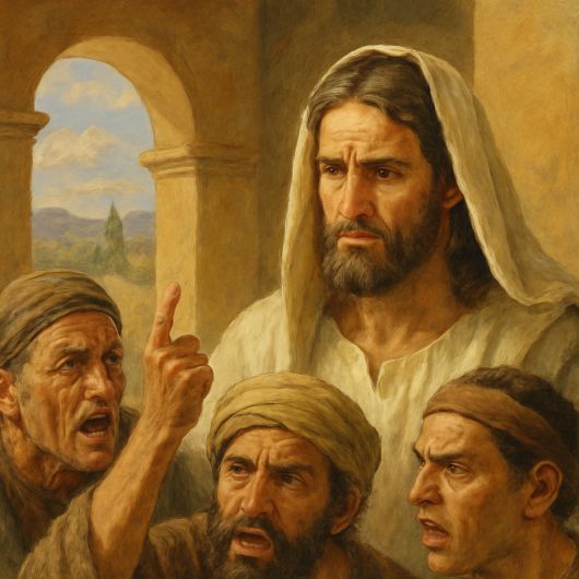 Kein Drohen, Schimpfen und Beleidigen im Reich Gottes