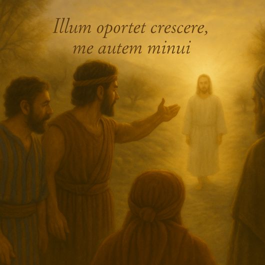 Illum oportet crescere, me autem minui Illum oportet crescere, me autem minui