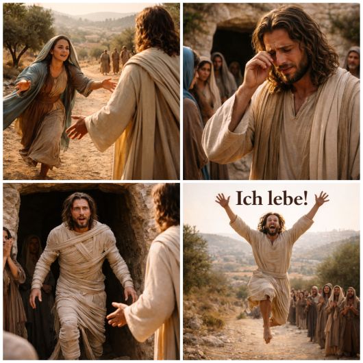 Lazarus springt ins Leben