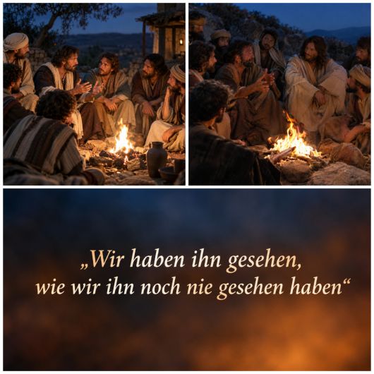 Wir haben ihn gesehen, wie wir ihn noch nie gesehen haben