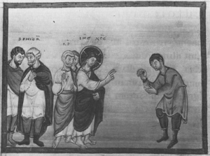 Codex Egberti, Heilung der verdortten Hand