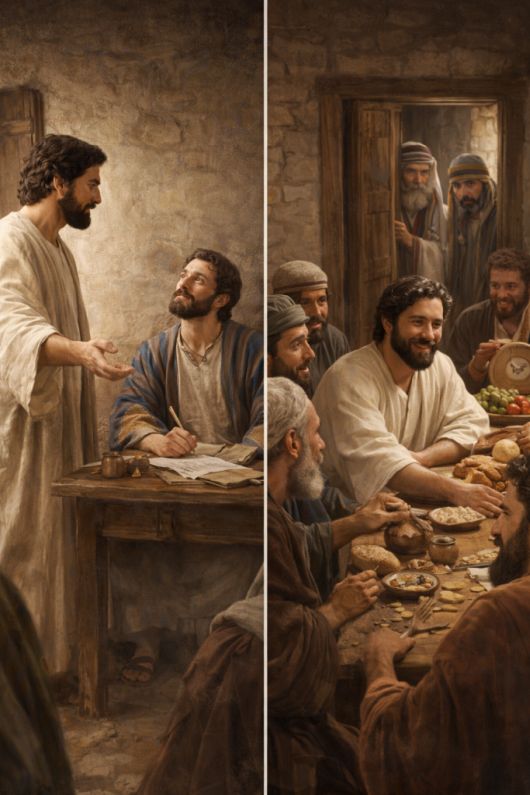 Vom Z&auml;hltisch zum Mahl der Gemeinschaft