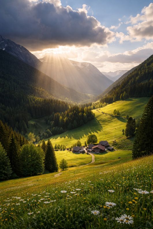 Wo das Licht kommt, weicht der Schatten.